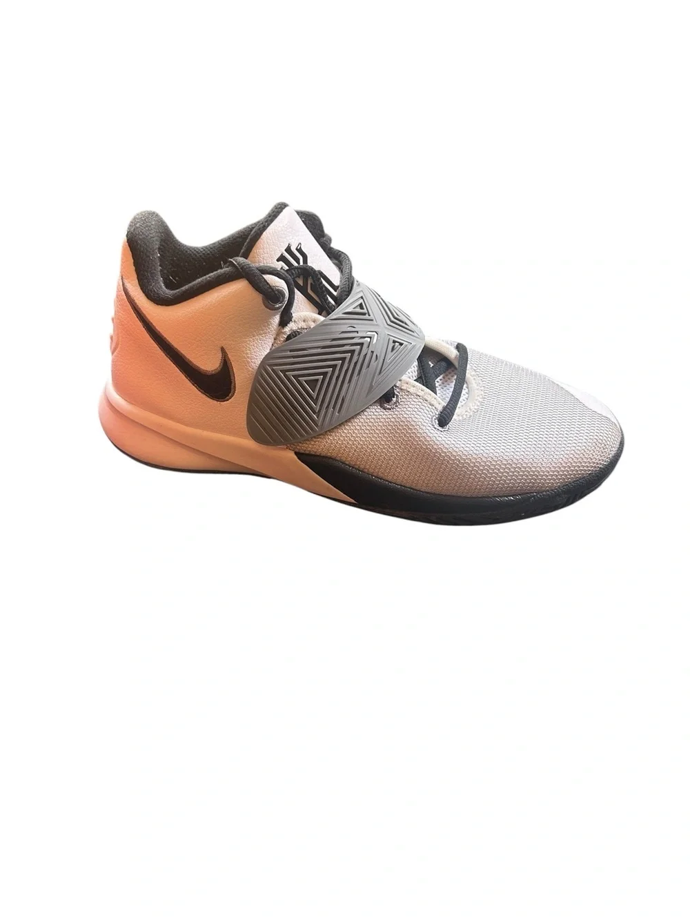 Nike Kyrie Flytrap White Black Cool-Gray BQ5620-102 Youth US SZ 4.5